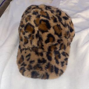 Leopard print Cap